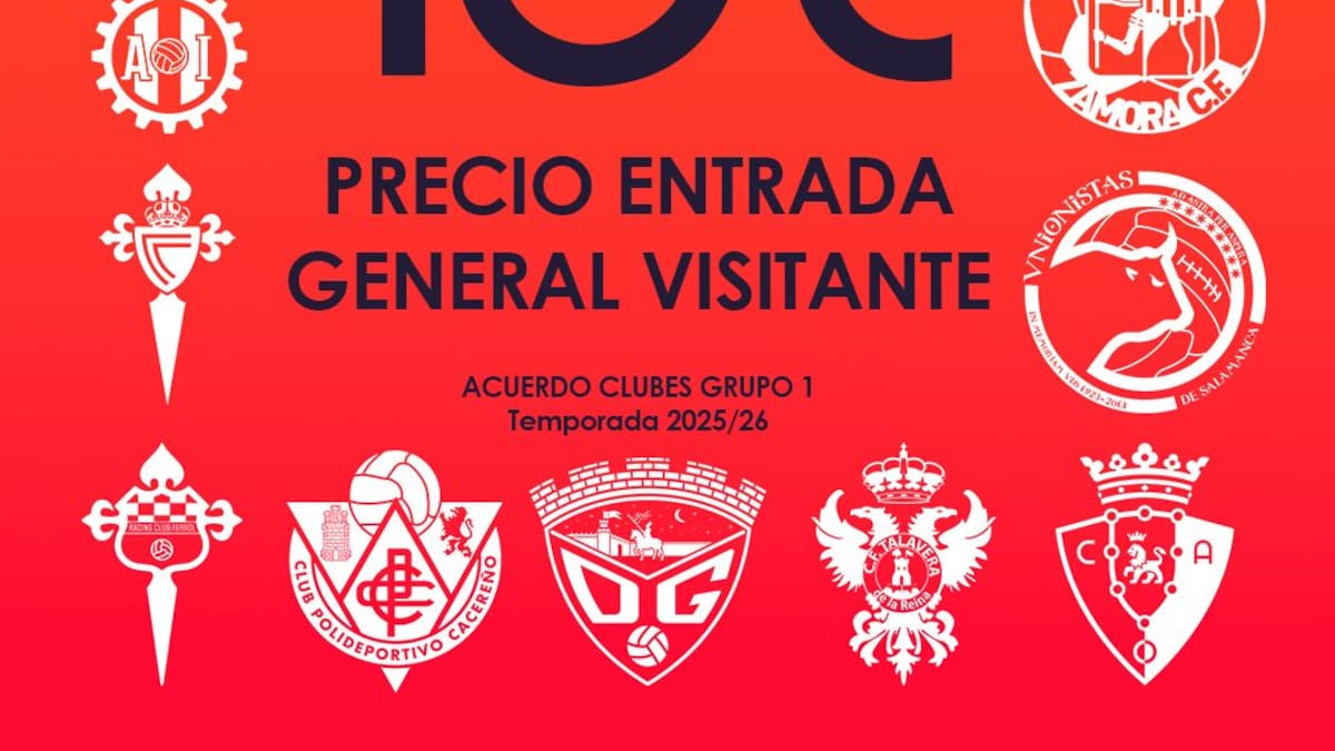 Precio unificado de 15€ para las entradas visitantes