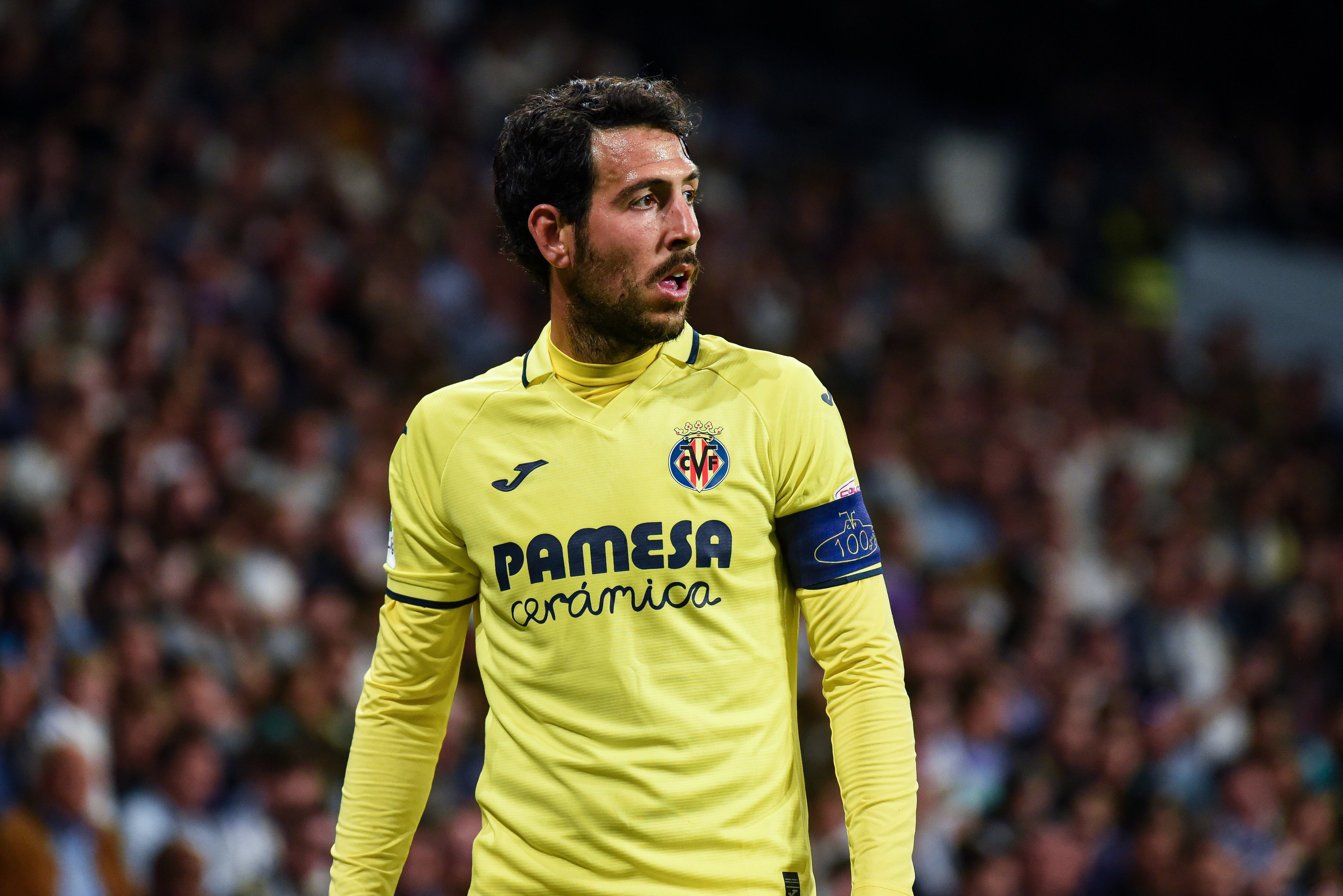 Dani Parejo during La Liga match between Real Madrid and Villarreal CF at Estadio Santiago Bernabeu on April 08, 2023 in Madrid, Spain. (Photo by Ruben de la Fuente Perez/NurPhoto via Getty Images)