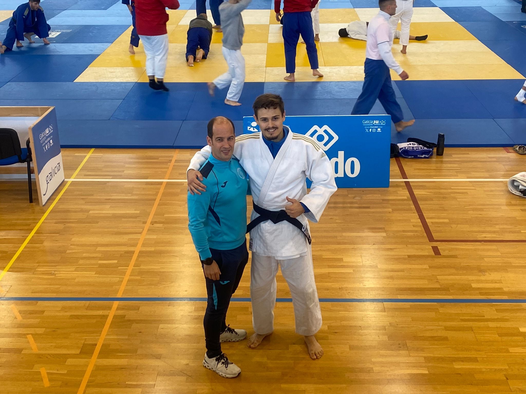 Buena participación en el Gallego de Judo de Guillermo Arenas del Club Marbel