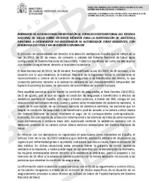 Documento al que ha tenido acceso la Cadena SER.