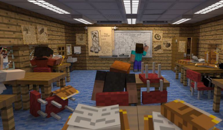 La nueva versión de Minecraft, dirigida a los alumnos.