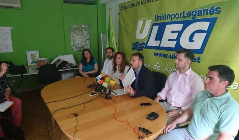 El grupo ULEG ha informado de la sentencia contra el alcalde