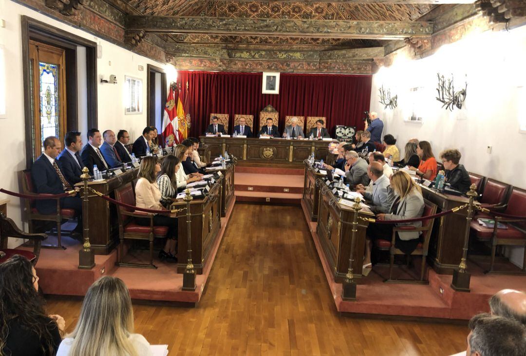 Imagen del Pleno de la Diputación de Valladolid