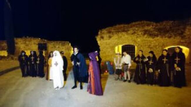 También se recrearon escenas de 'Don Juan Tenorio'