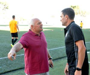 Antonio Cerdá (I) con Paco Camarasa