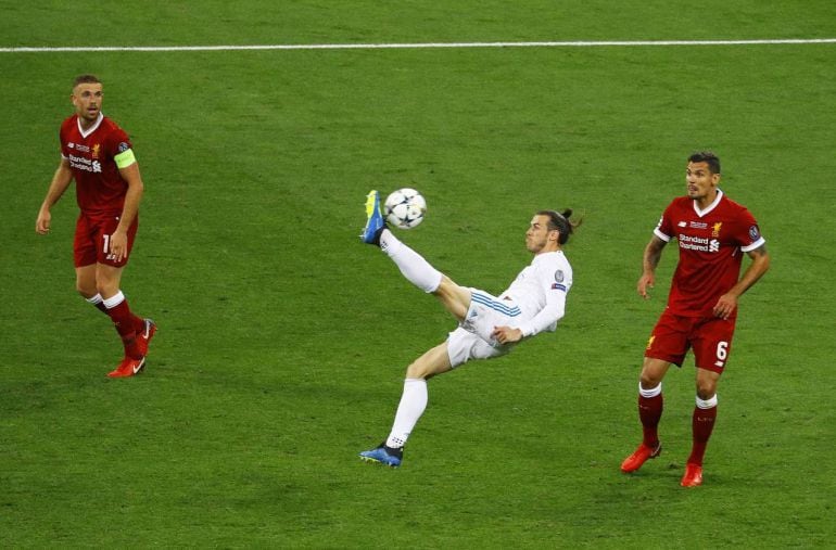 Chilena de Bale en la final de la Champions 2017 que enfrentó a Real Madrid y Liverpool