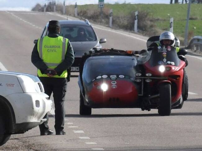 La Guardia Civil ha vilgilado por el buen desarrollo de "La Leyenda Continúa" que se celebra en la localidad segoviana de Cantalejo. EFEPablo Martín