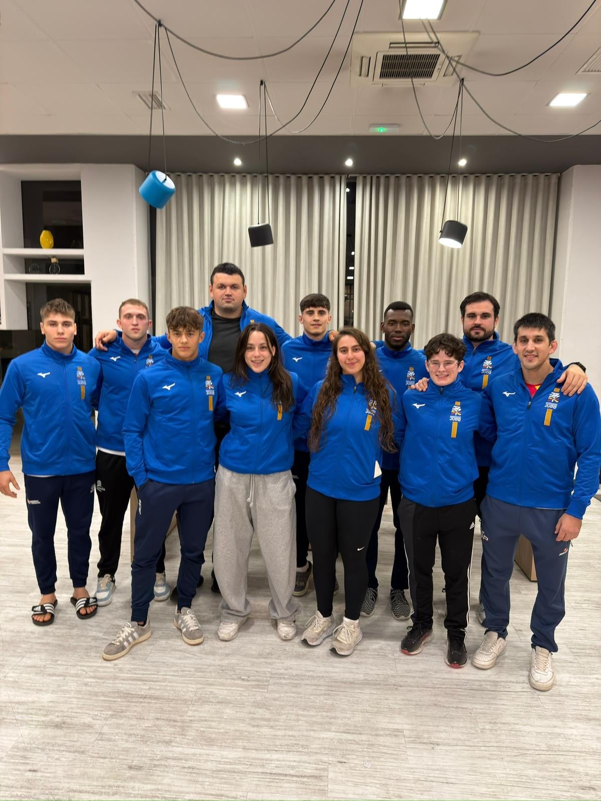 Judocas aragoneses en Pinto