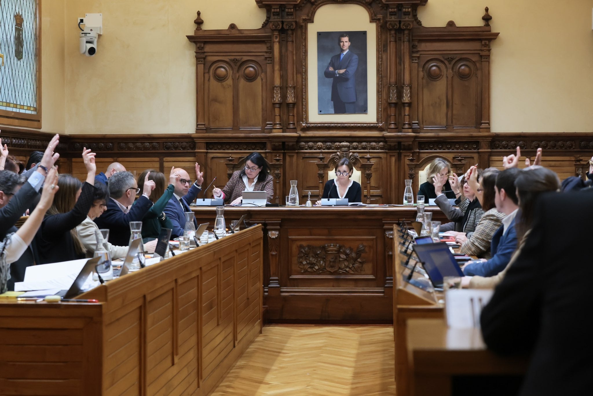 Pleno del Ayuntamiento de Gijón.