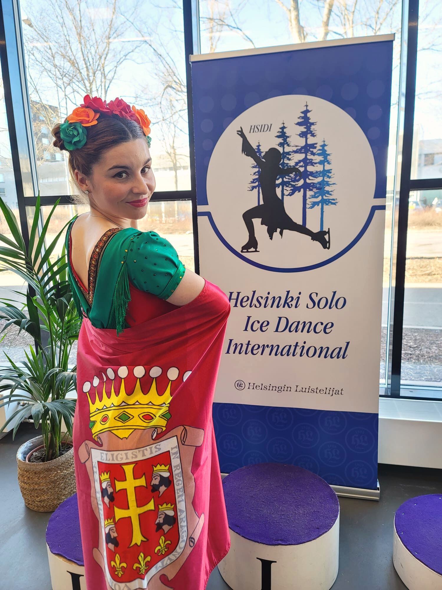 Ángela Martín-Mora en Helsinki