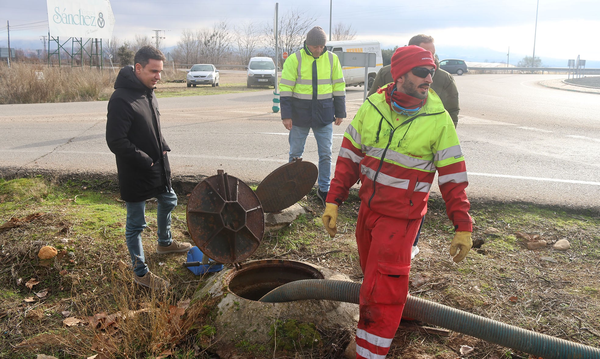 Limpieza colectores en Cabanillas del Campo