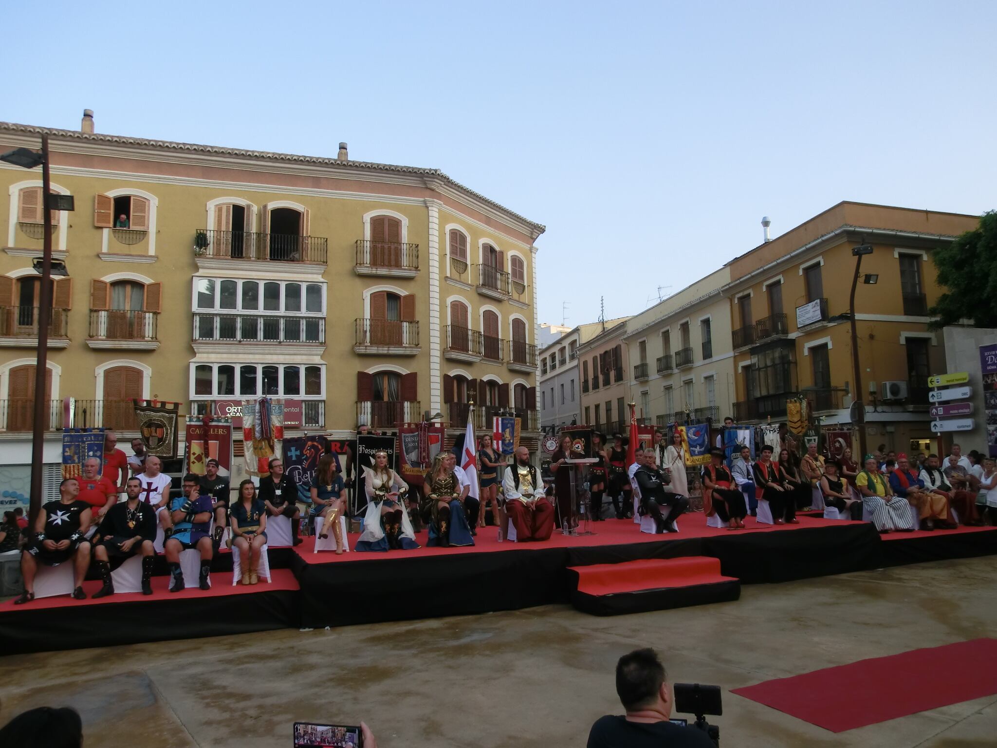 Pregón de Moros i Cristians de Dénia, de 2019, cuando Miguel Ángel Fullana manifestó la intención de trabajar para conseguir esta declaración.