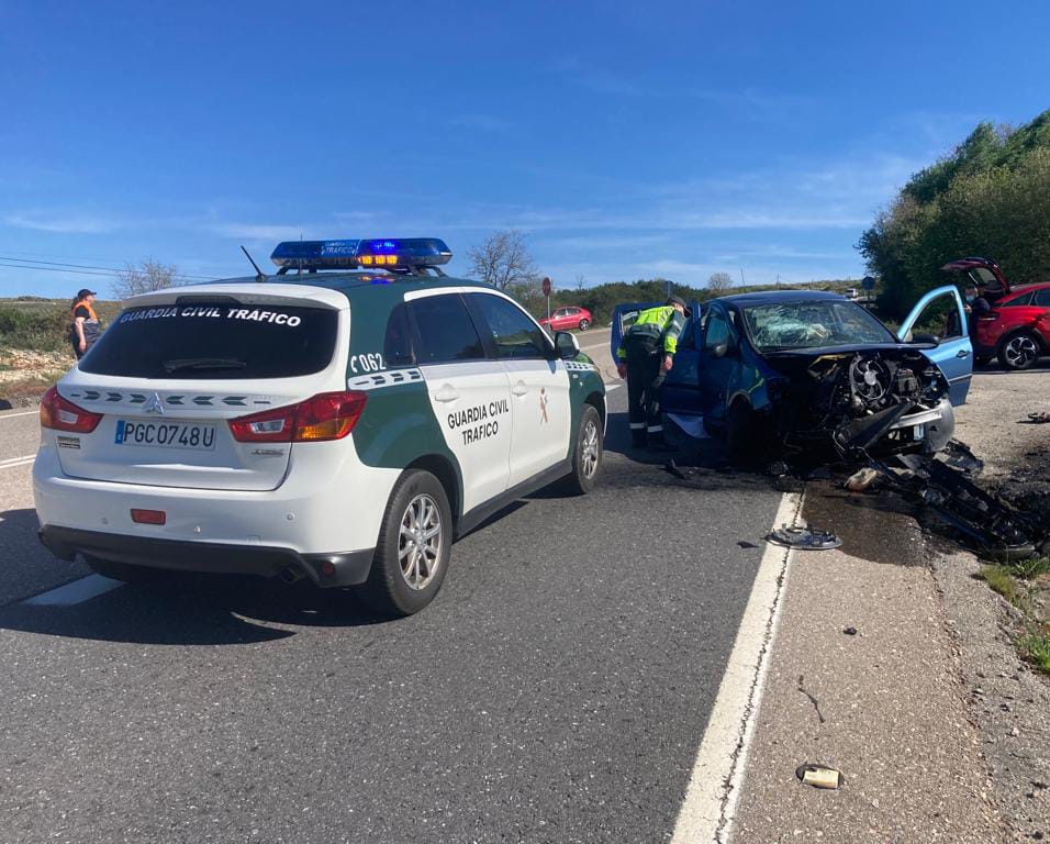 Foto de archivo de un accidente mortal en la provincia de Ourense