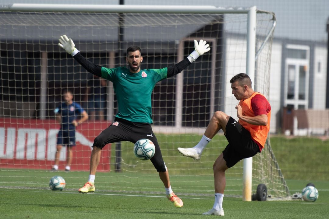 Riesgo i Gallar en l'última sessió d'aquest matí a La Vinya.