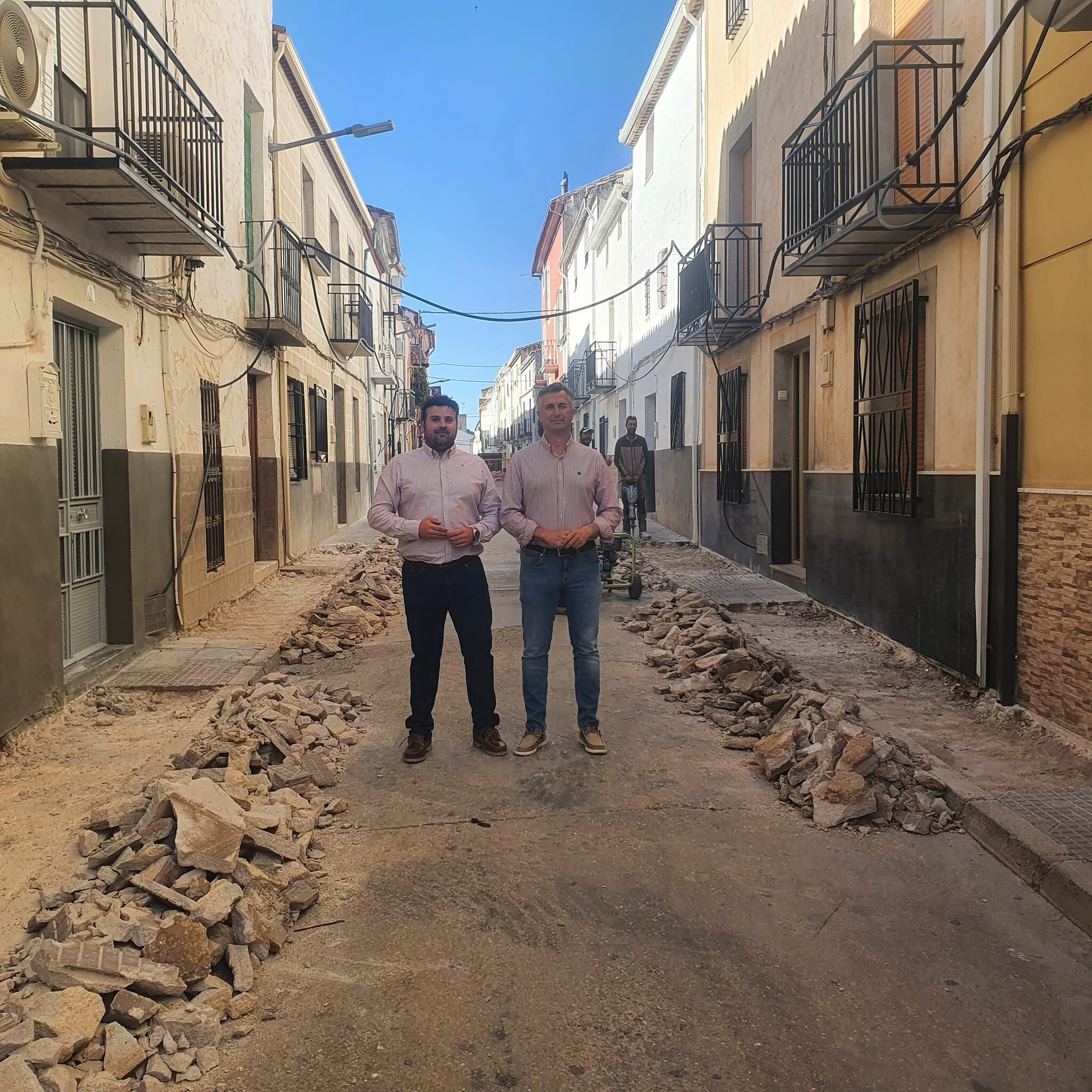 Visita técnica a obras de Cabra del Santo Cristo y Pozo Alcón.
