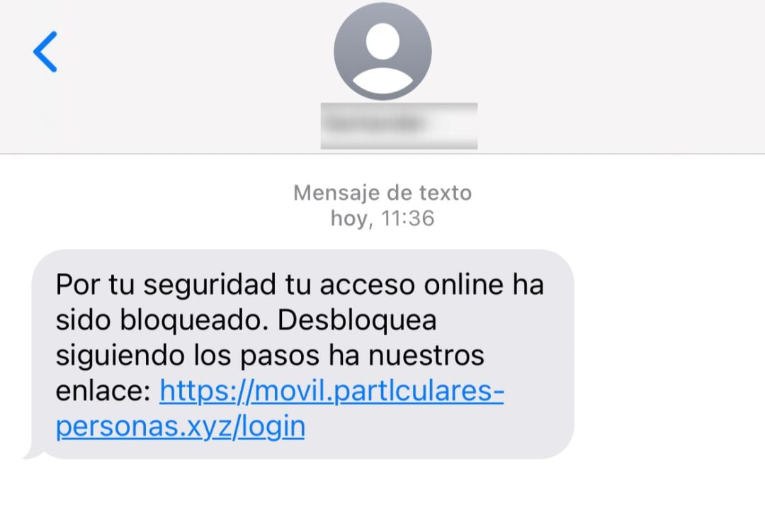 El SMS que ha llegado estos días a los móviles