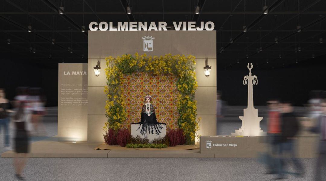 Colmenar viejo prepara un stand para llevar las fiestas de La Vaquilla y La Maya a FITUR 2022