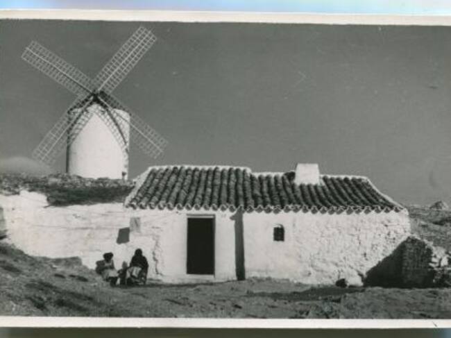 Una de las viviendas que estaba ubicada en la sierra de los Molinos de Criptana