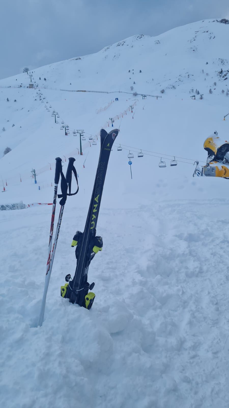 Espesores de entre 1 y 1&#039;5 metros en la estación de esquí de Panticosa