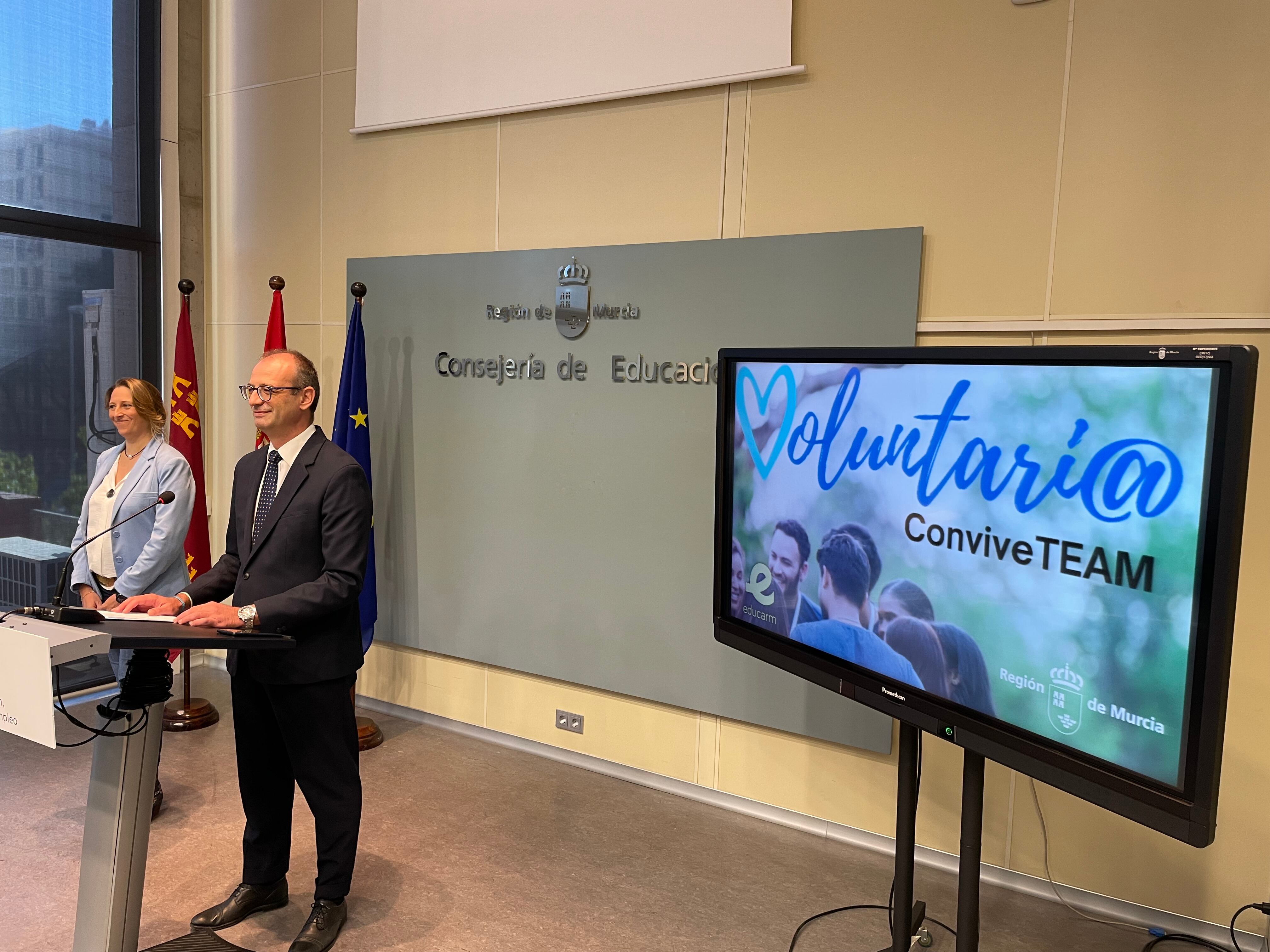 Imagen de la presentación del programa educativo ConviveTEAM.