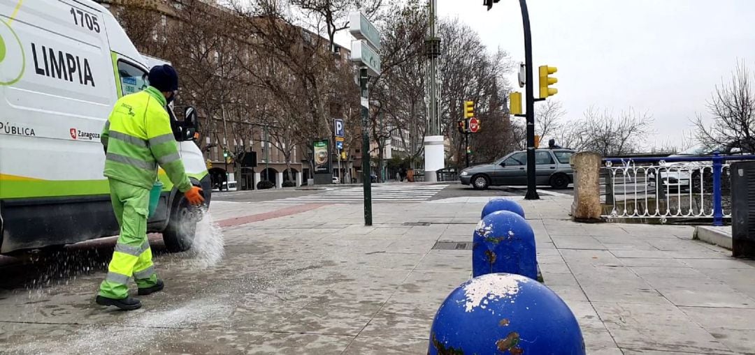Preparativos en Zaragoza capital ante posibles semanas intensas