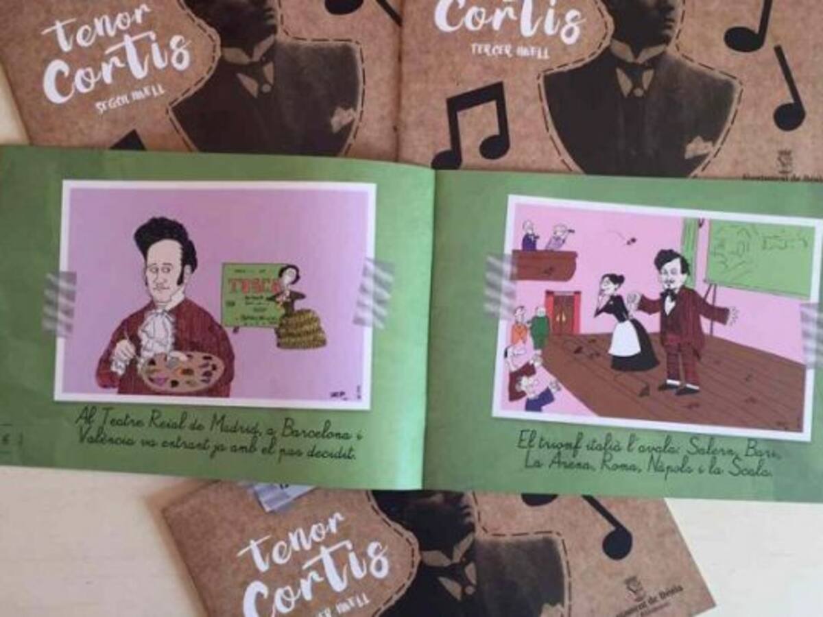 La Biblioteca de Dénia difundirá al Tenor Cortis en los colegios