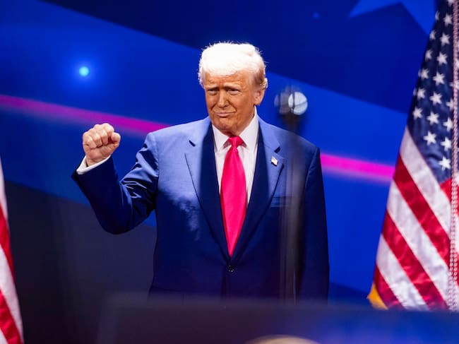 El presidente de EEUU, Donald Trump