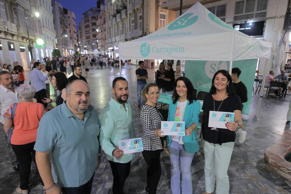 Sí Cartagena presenta su programa electoral en la Plaza del ICUE