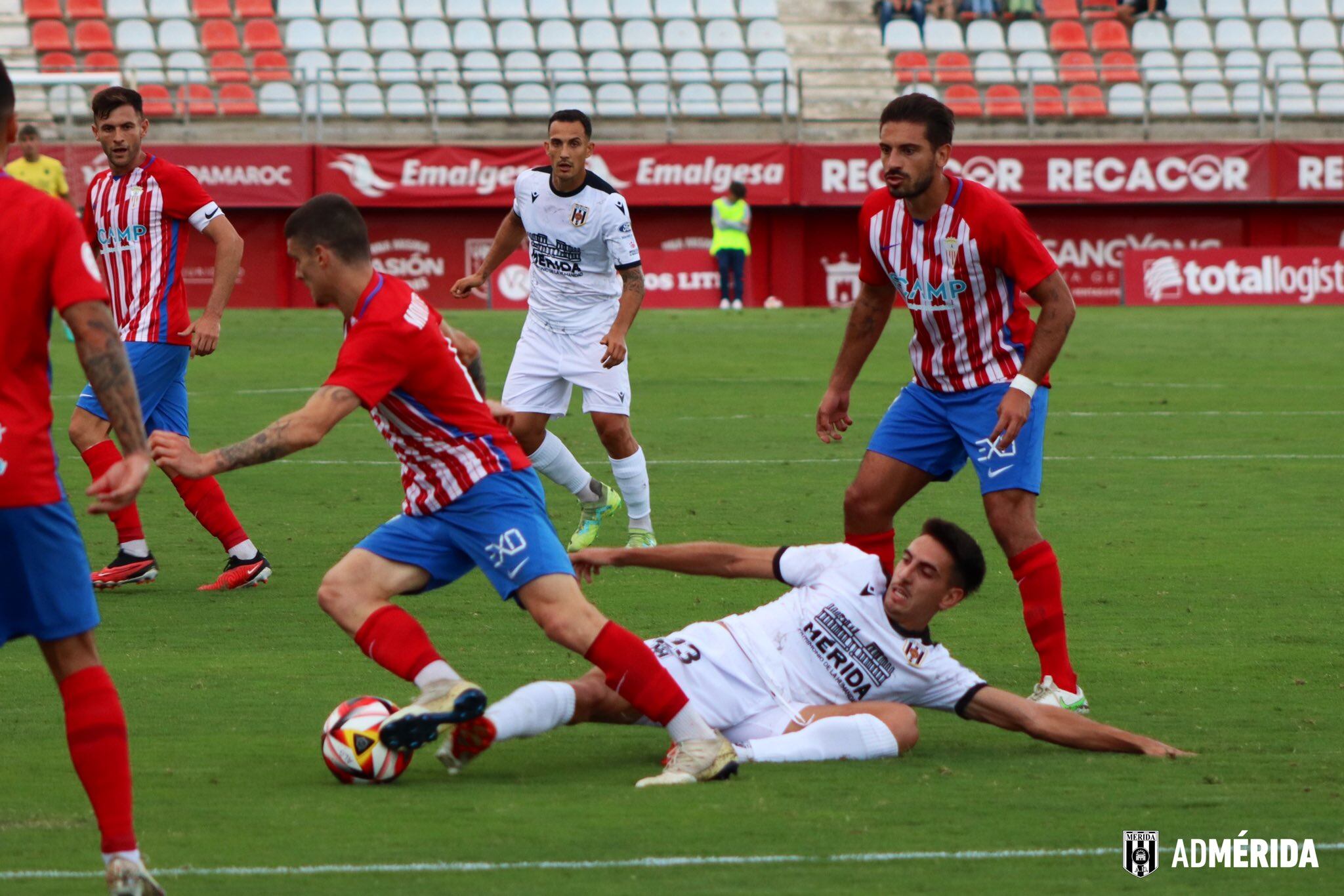 Un momento del partido