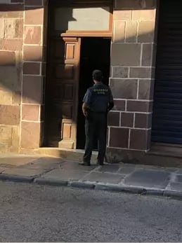 El lugar de los hechos en la localida de Bera | Fuente: Guardia Civil