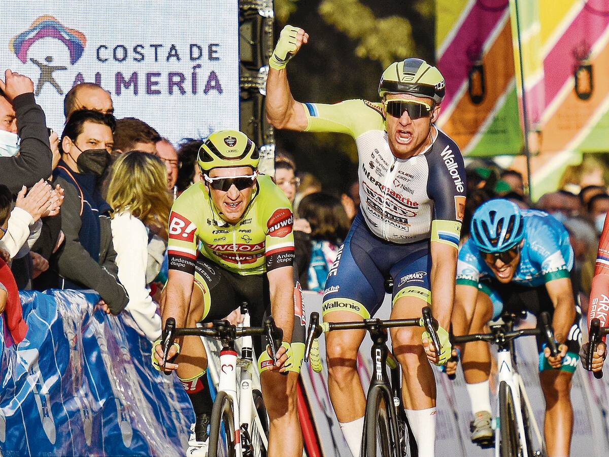 Alexander Kristoff vuela en Roquetas de Mar