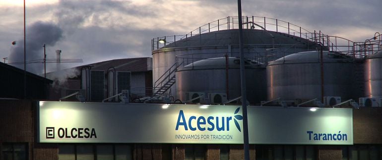 Planta del grupo Acesur en Tarancón, en las antiguas instalaciones de Olcesa