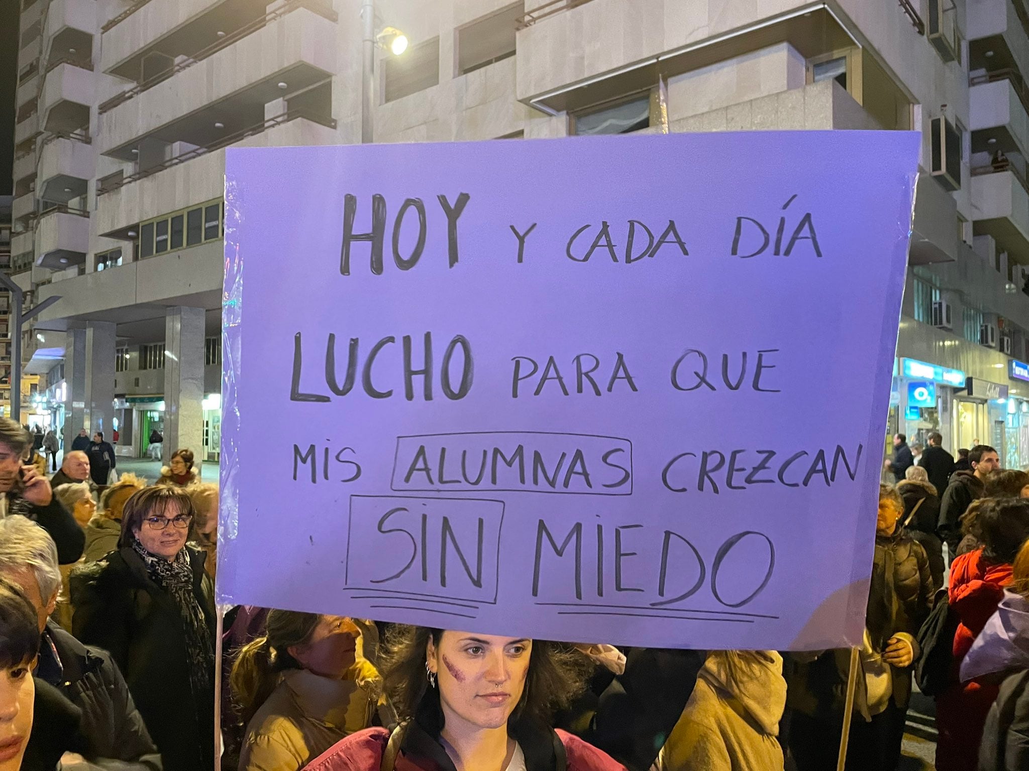 Manifestación 8M Logroño