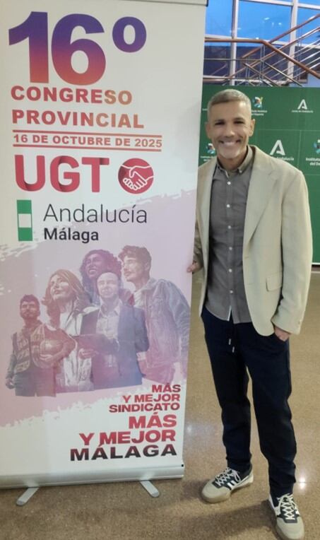 Antonio González, nuevo secretario general de UGT en Málaga