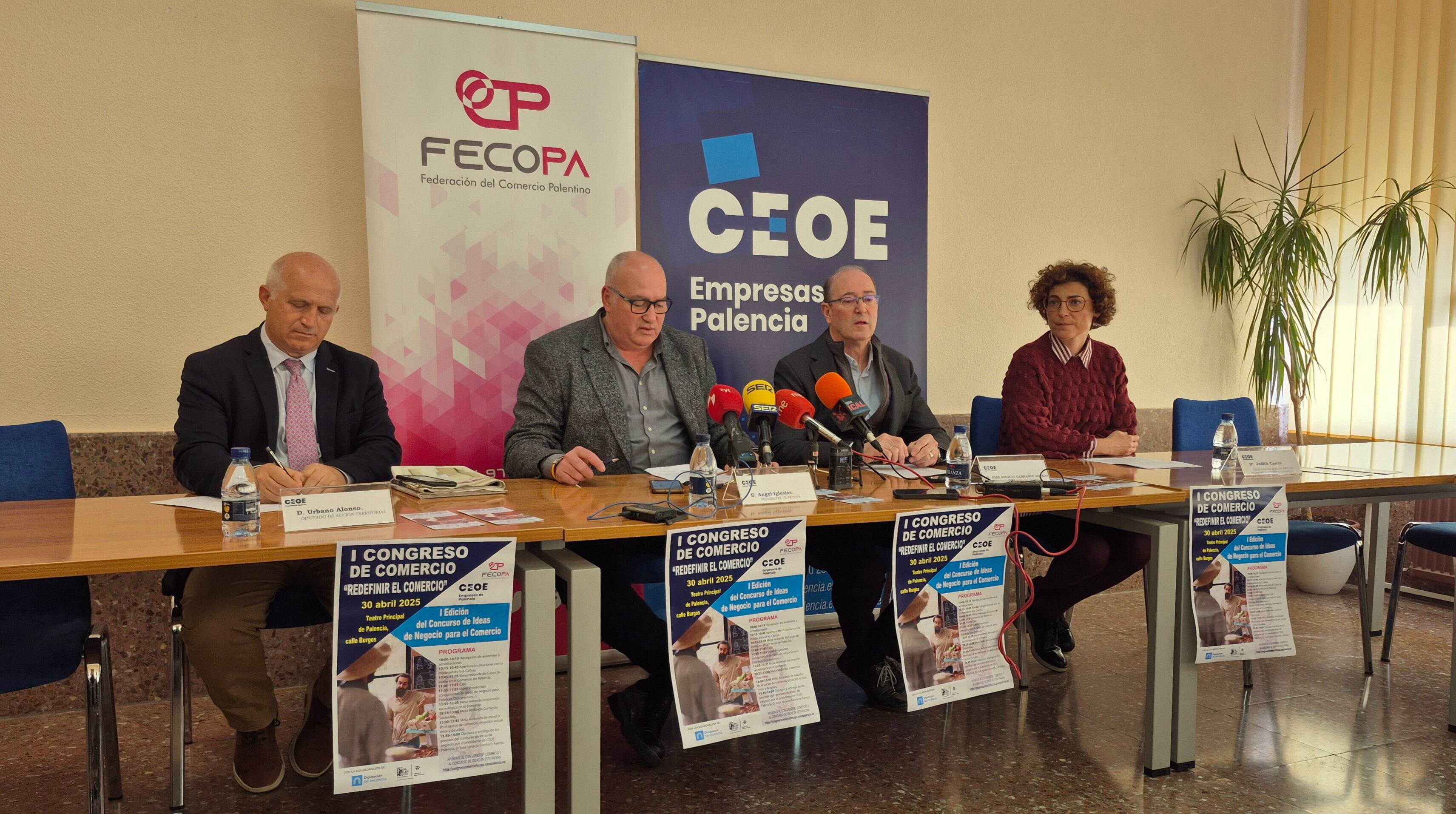 Palencia celebra su I Congreso de Comercio y I Concurso de Ideas de Negocio