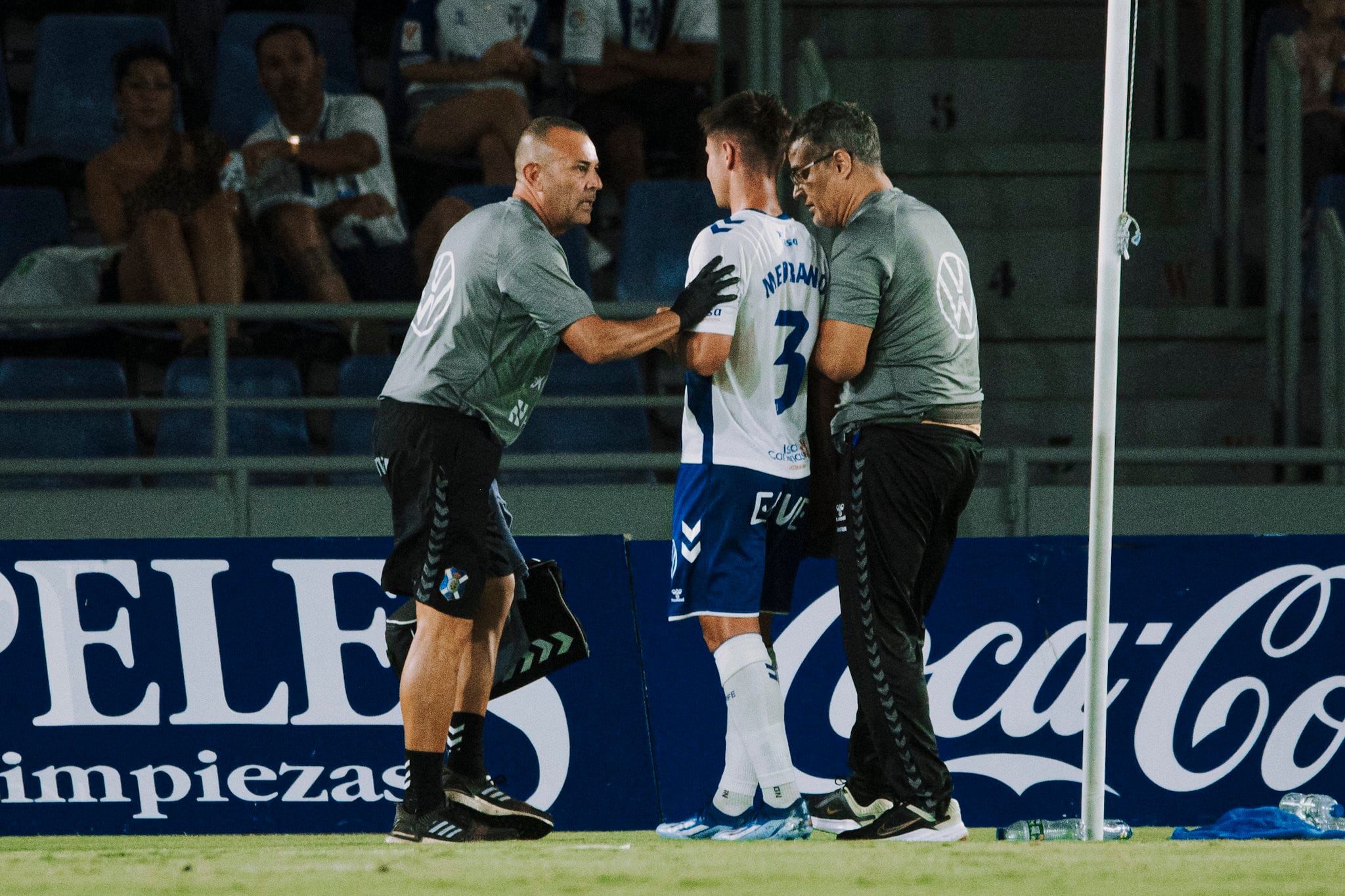 Las lesiones se siguen cebando con los blanquiazules en este periodo de competición.