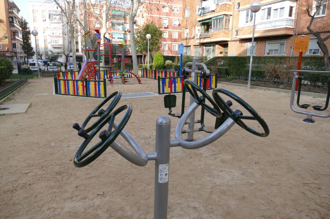 Parque infantil y zona biosaludable de la Fuensanta