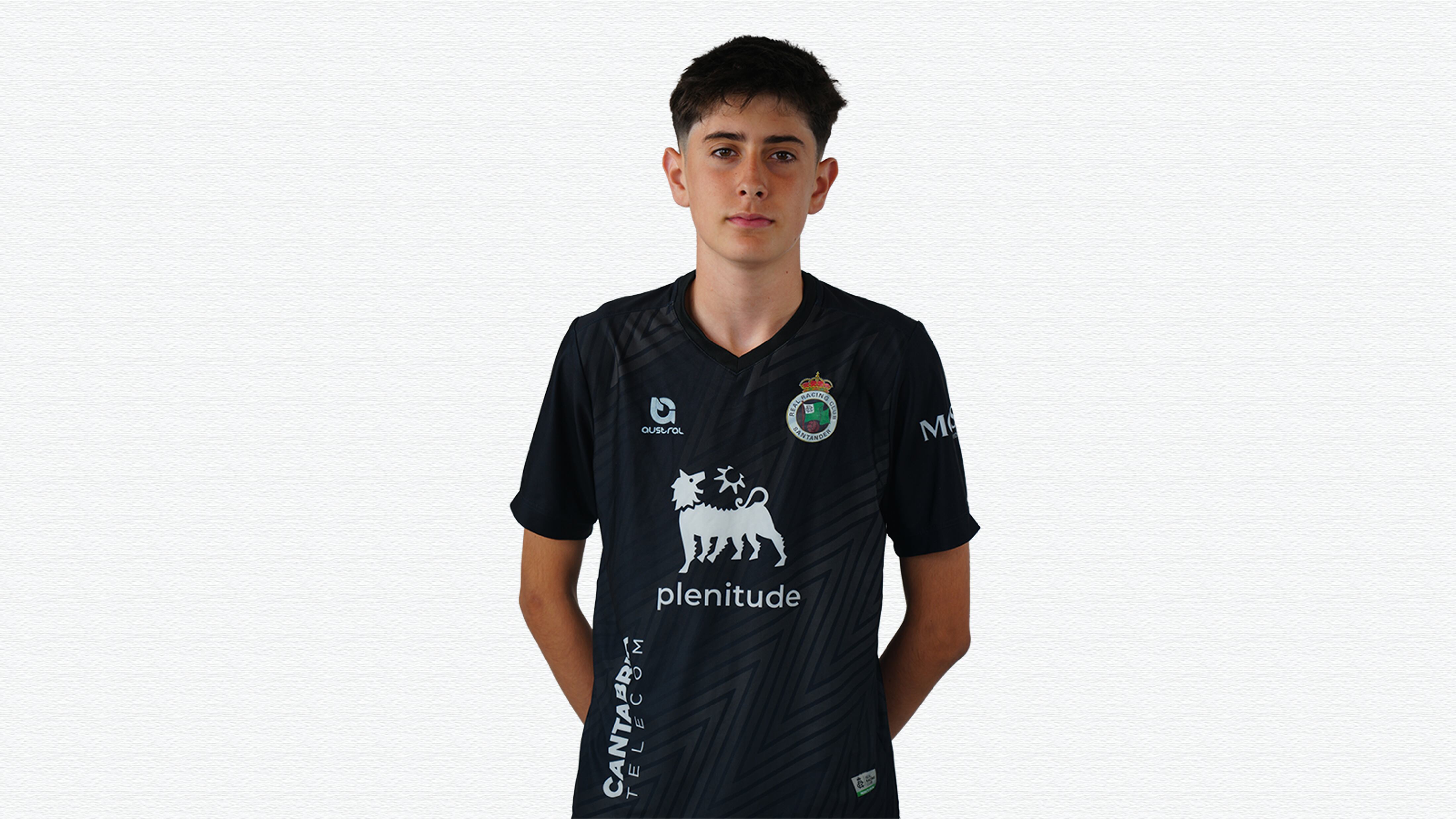 Raúl Lavín del Hoyo, portero del Racing.