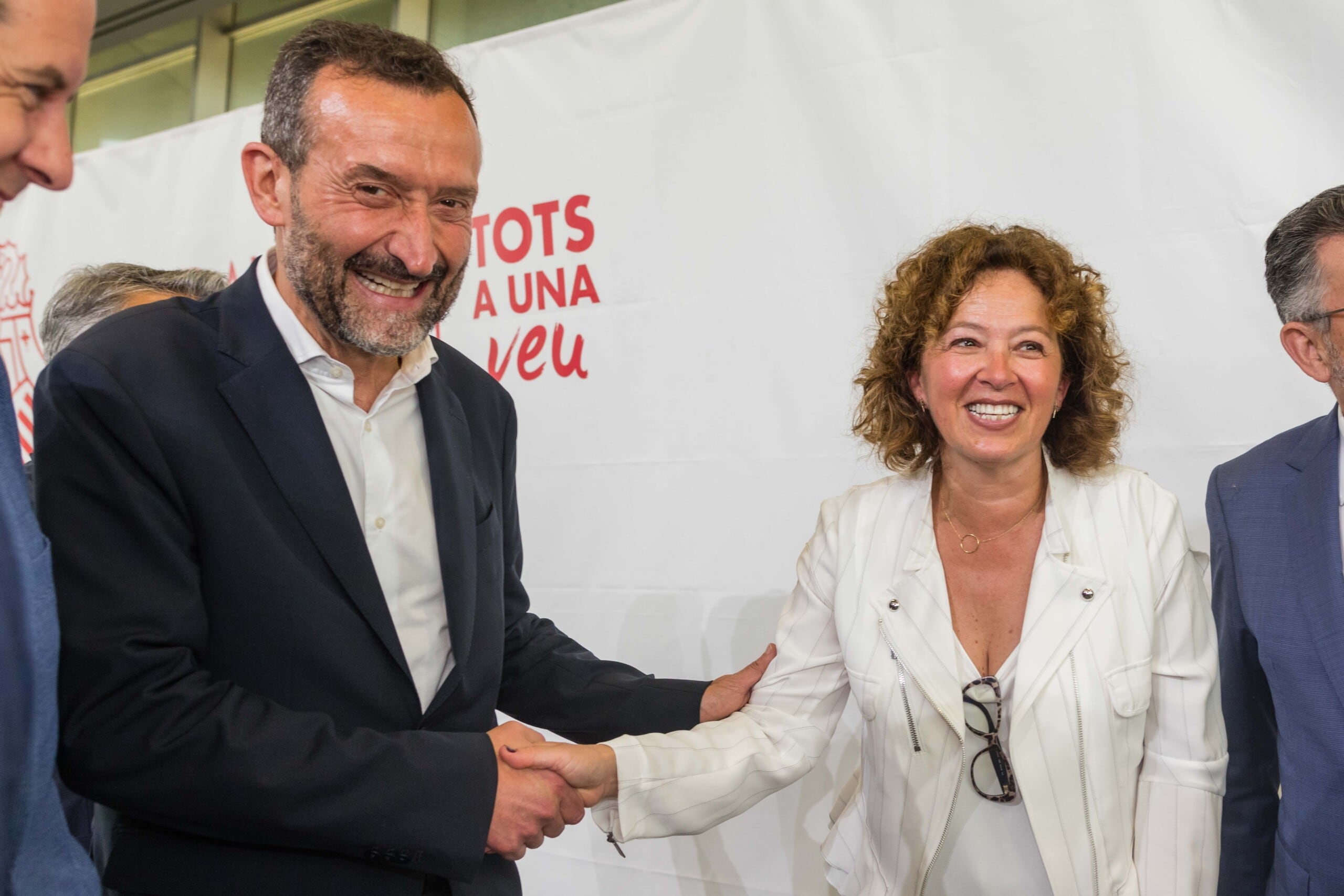El alcalde de Elche y la consellera, Josefina Bueno