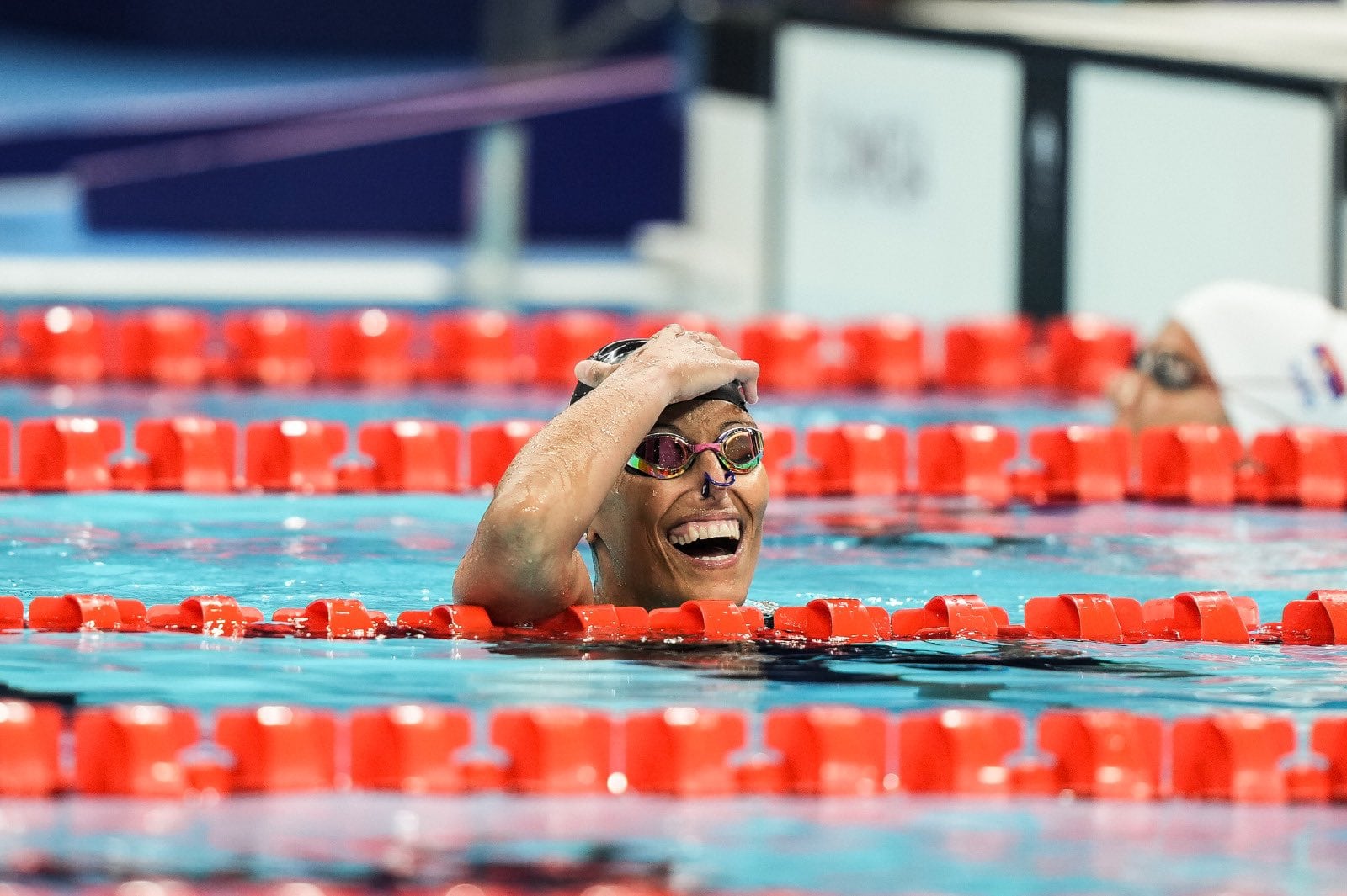 Tersa Perales celebra su medalla número 28 en unos Juegos Olímpicos