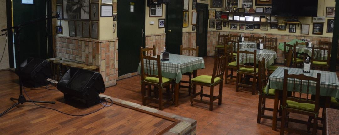 Interior Peña flamenca Cabrerillo de Linares.