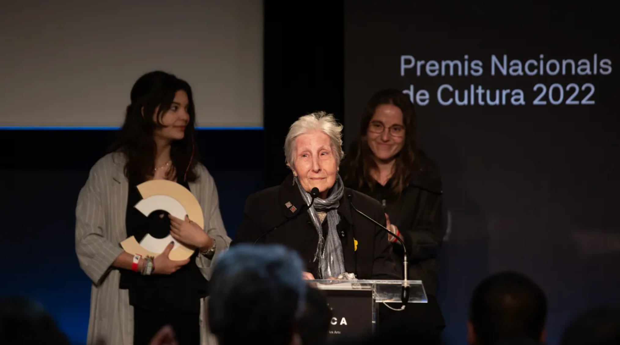 Rosa Fabregat en los Premis Nacionals de Cultura 2022