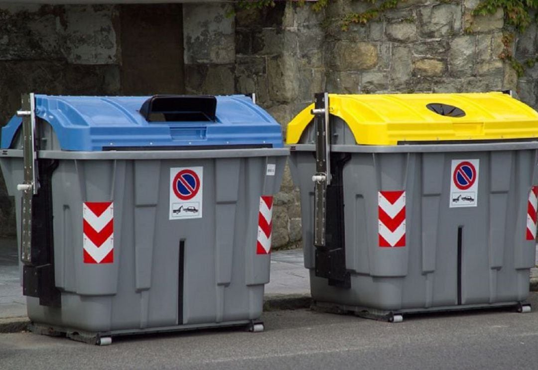 Contenedores de basura en Zamora