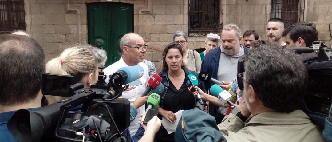 El BNG ante la Casa José Cornide