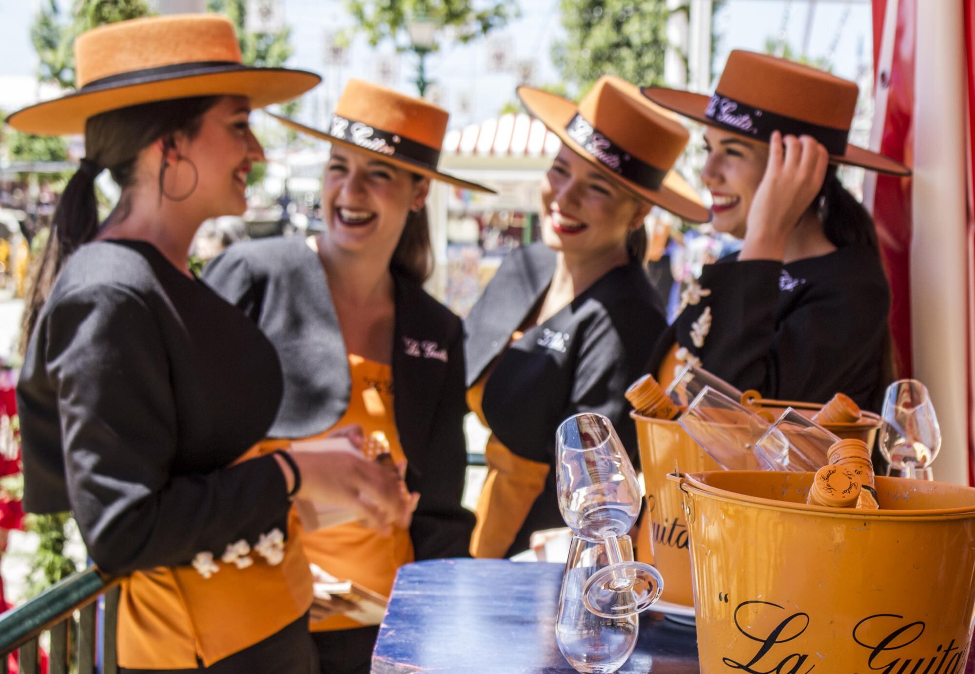 Imagen publicitaria de La Guita en la Feria de Abril