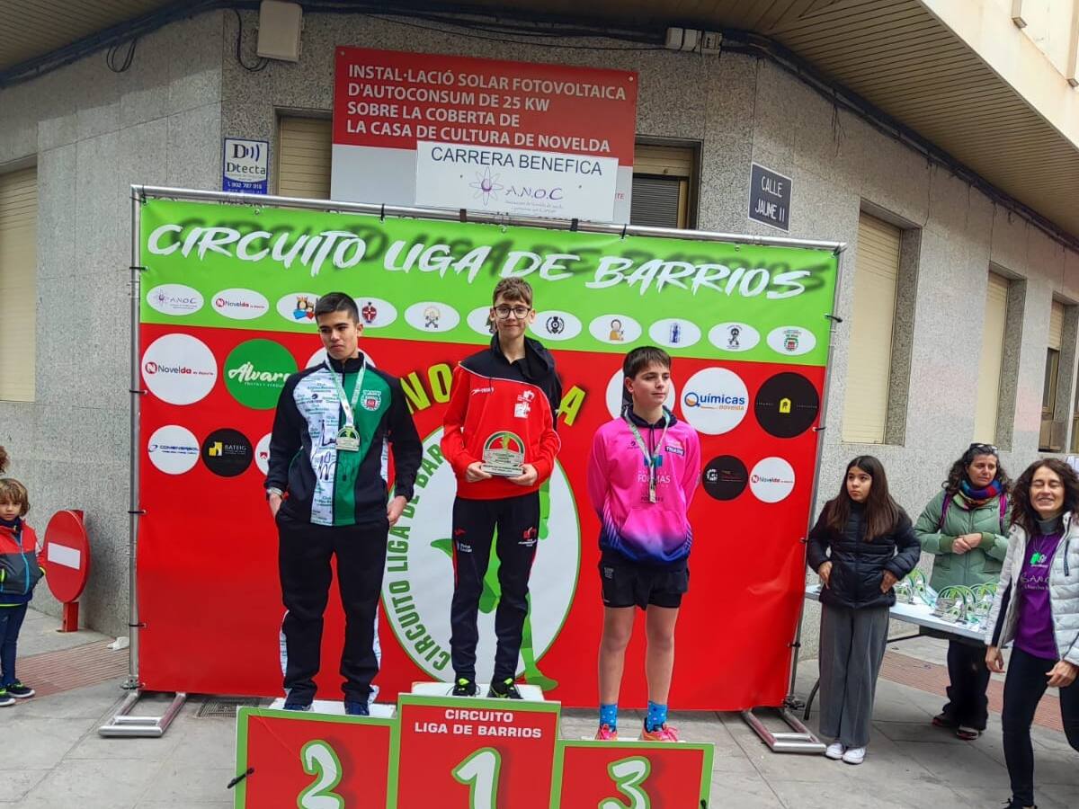 Gran fin de semana de atletismo con alevines, infantiles y cadetes del Promesas Villena.