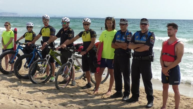 Dispositivo de las playas