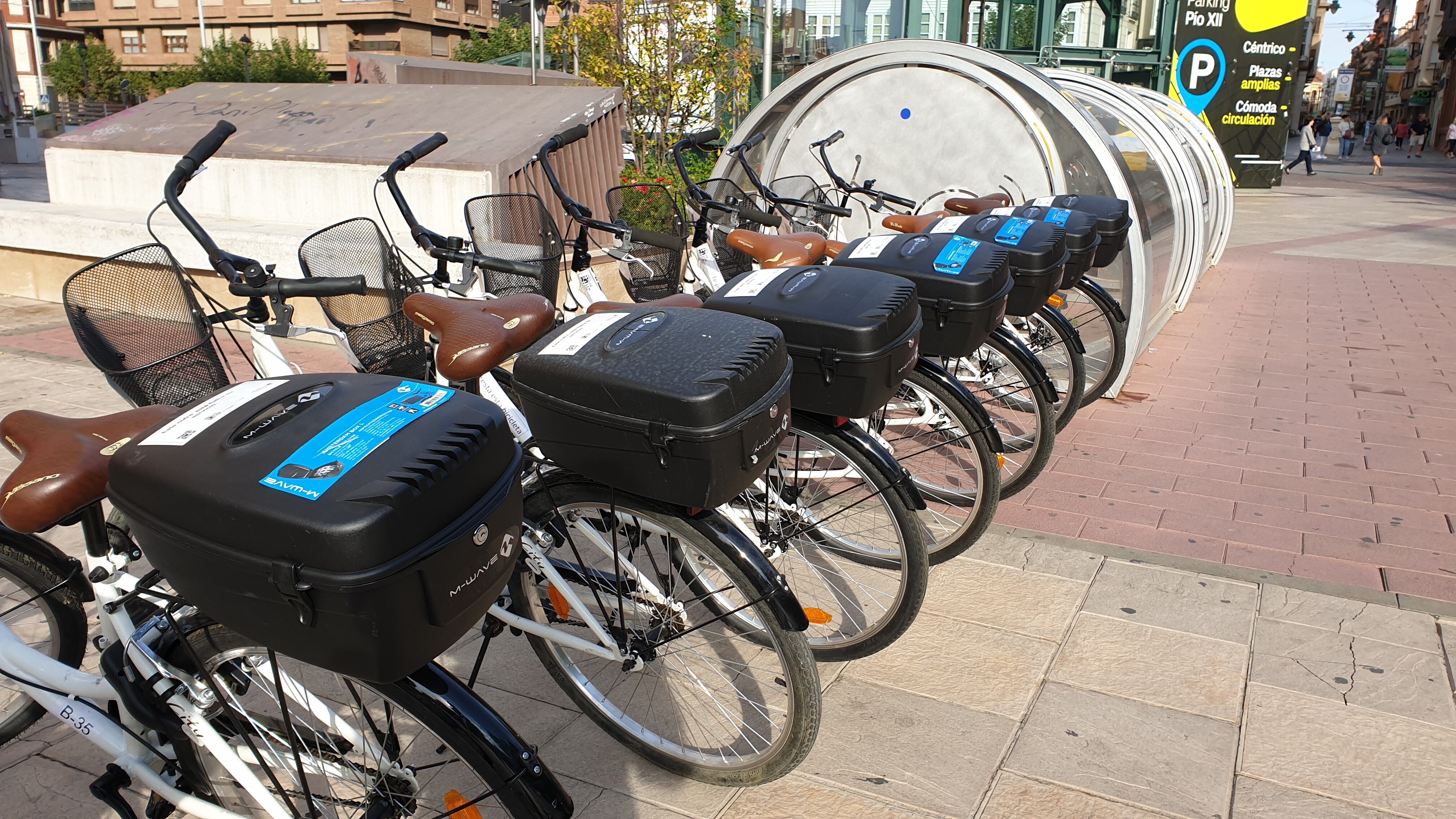 Servicio de préstamo municipal de bicicletas en Palencia