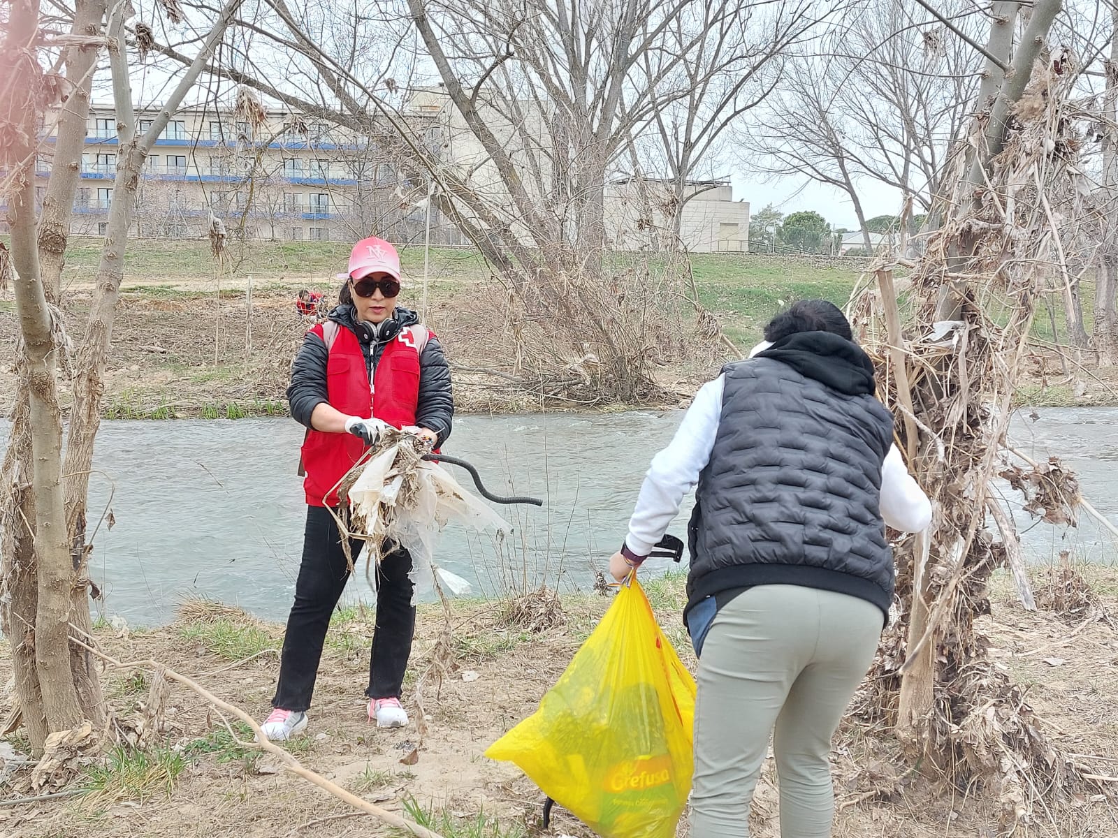 La labores de limpieza se desarrollaron el sábado 11 de marzo.