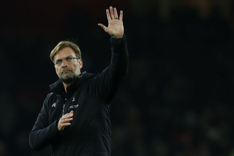 El técnico del Liverpool Jurgen Klopp.